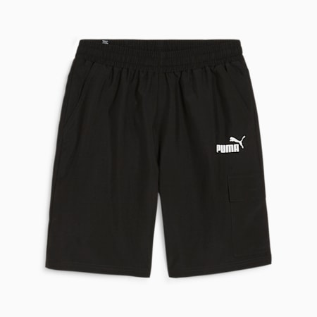 ESS Woven Men'sCargo Shorts, PUMA Black, small-IDN