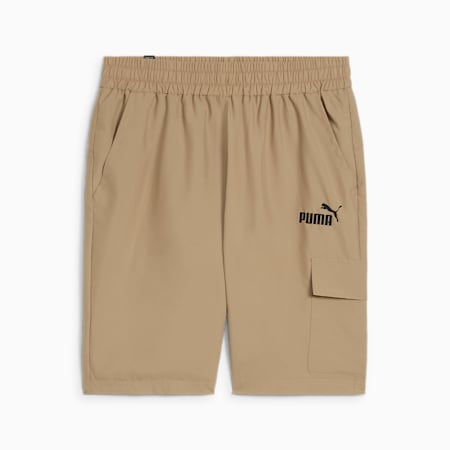 Pantaloncini cargo da uomo in tessuto ESS, Oak Branch, small