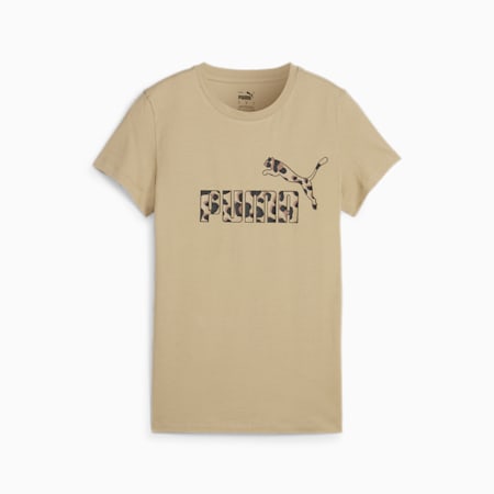 ESS+ ANIMAL Women's Graphic Tee, Prairie Tan, small