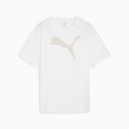 HER Women's Graphic Tee, PUMA White, small-AUS