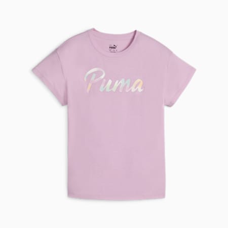 Camiseta corte boyfriend SUMMER DAZE para niño, Grape Mist, small