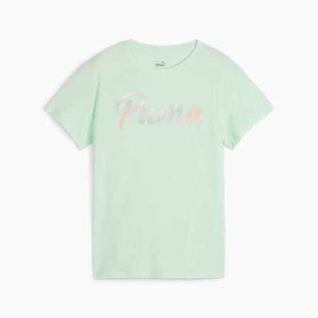 Camiseta corte boyfriend SUMMER DAZE para niño, Fresh Mint, small