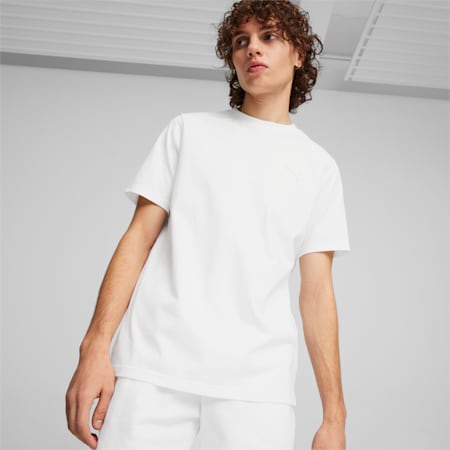 T-shirt droit coton signature BMW Puma en blanc pour vêtements homme, Galeries Lafayette : un large choix de $libelle