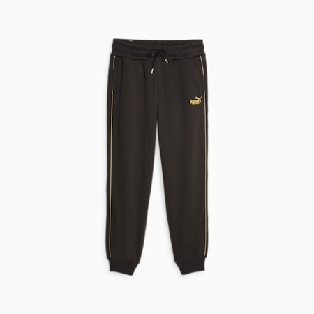 ESS+ MINIMAL GOLD Women's Sweatpants, PUMA Black, small