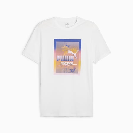 GRAPHICS Photoprint Men's Tee, PUMA White, small-SEA