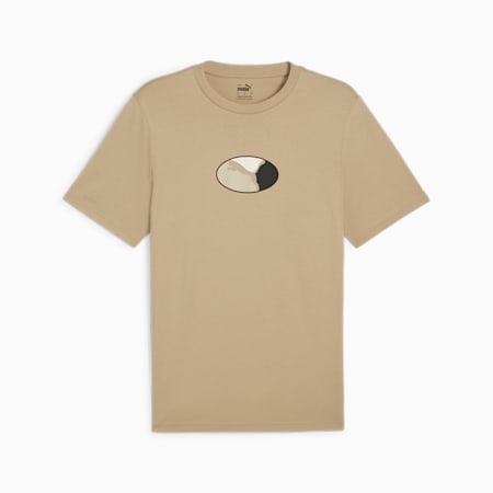 GRAPHICS Execution Men's Tee, Prairie Tan, small-AUS