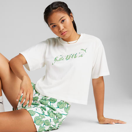 T shirt puma donna marrone new arrivals