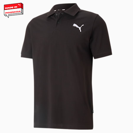 ESS Pique Polo Shirt Men PUMA Black PUMA SHOP ALL PUMA PUMA