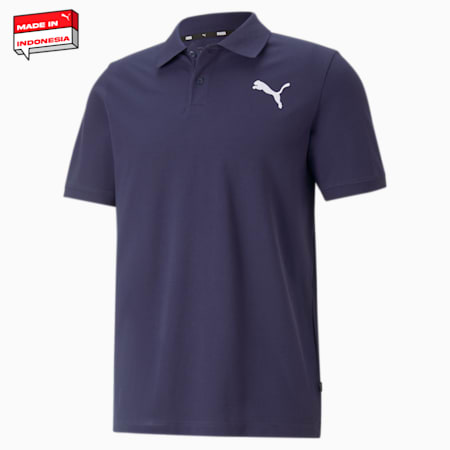 ESS Pique Polo Shirt Men, PUMA Navy-cat, small-IDN