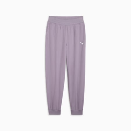 HER High Waist Pants Women, Pale Plum, small