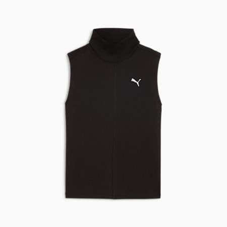 HER Turtleneck Vest Women, PUMA Black, small