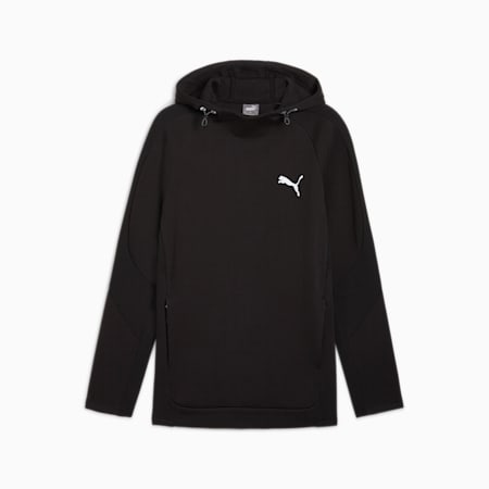 EVOSTRIPE Men's Hoodie, PUMA Black, small-AUS