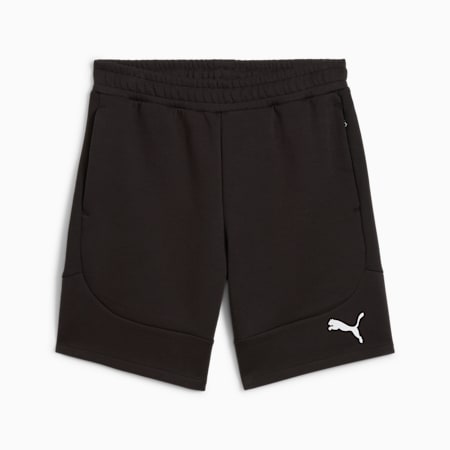 EVOSTRIPE Men's Shorts, PUMA Black, small-AUS