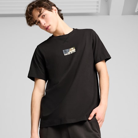 BETTER SPORTSWEAR Tee Men, PUMA Black, small-IDN