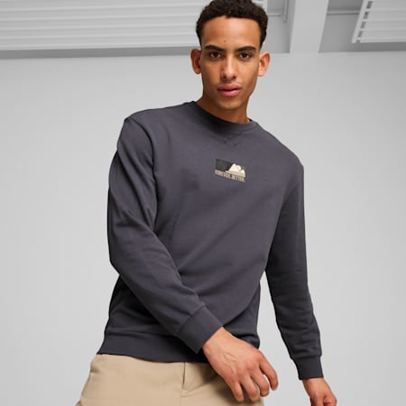 BETTER SPORTSWEAR Crew Men, Galactic Gray, small-IDN