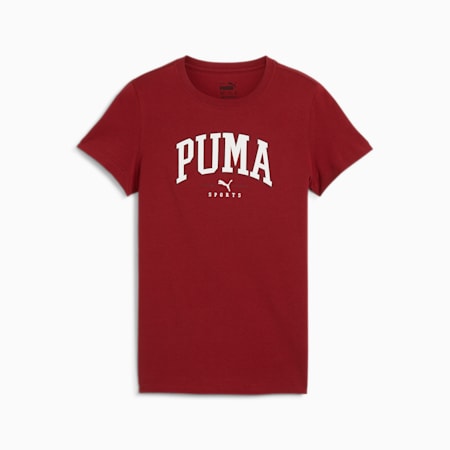 PUMA SQUAD Tee Youth, Intense Red, small