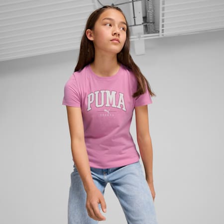 PUMA SQUAD T-Shirt Teenager, Mauved Out, small