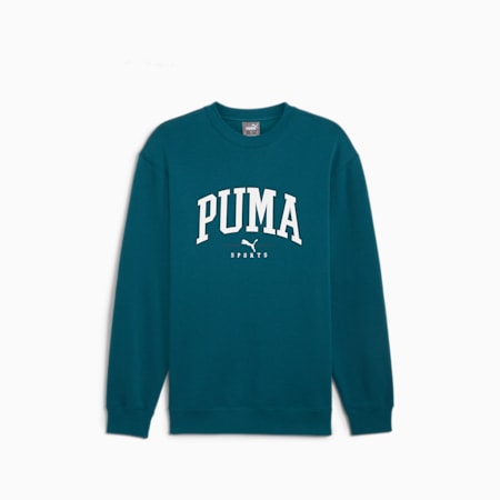 PUMA SQUAD top met ronde hals voor heren, Cold Green, small