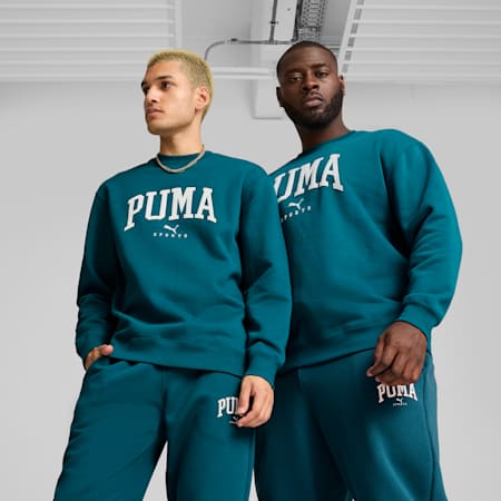 PUMA SQUAD Crewneck Men, Cold Green, small