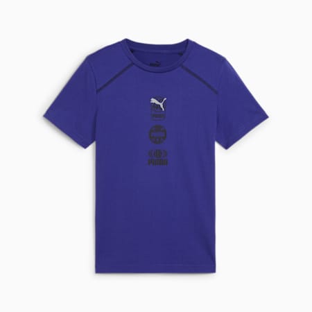 ACTIVE SPORTS Graphic Tee Youth, Lapis Lazuli, small