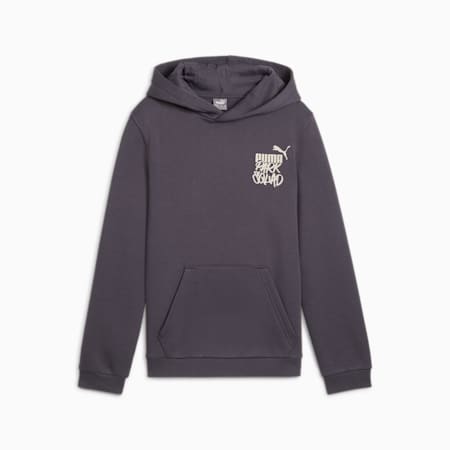 ESS+ MID 90s Hoodie Youth, Galactic Gray, small