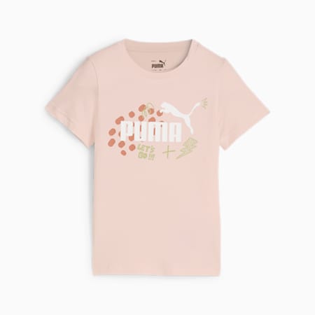 ESS+ PUMA Tee - Kids 4-8 years, Island Pink, small-AUS