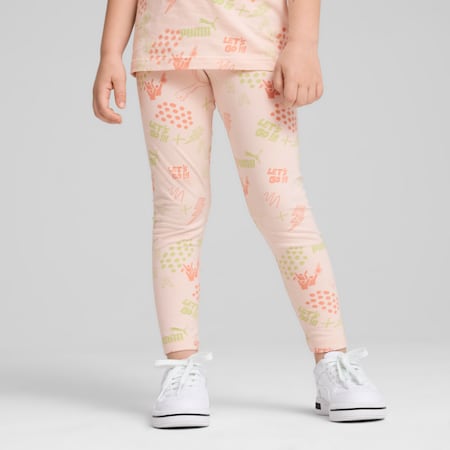 ESS+ PUMA Leggings - Kids 4-8 years, Island Pink, small-AUS