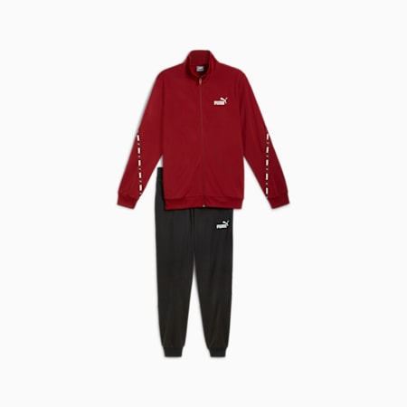 Tape Tracksuit Men, Intense Red, small