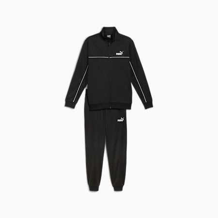 Piping Tracksuit Men, PUMA Black, small