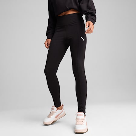 Legging à taille haute T7 Femme, PUMA Black, small