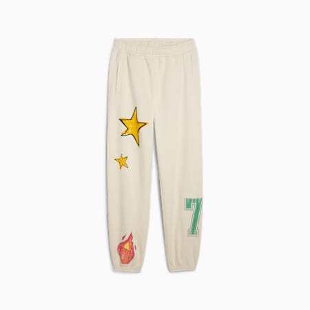 Getting Crafty Basketball Sweat Pants Unisex, Alpine Snow, small