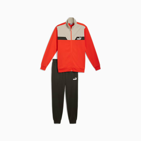 POWER Tracksuit Men, Redmazing, small