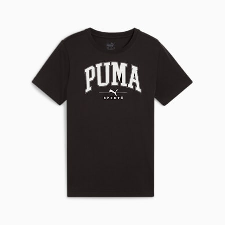 T-shirt grafica PUMA SQUAD Big per ragazzi, PUMA Black, small