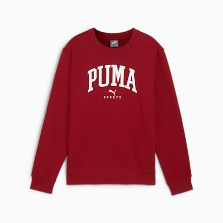 PUMA SQUAD Crew Youth, Intense Red, small
