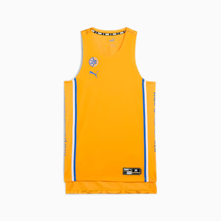 Maccabi Basketball Game shirt voor heren, Gold Fusion, small