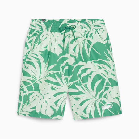 Shorts ESS+ PALM RESORT da uomo, Sparkling Green, small