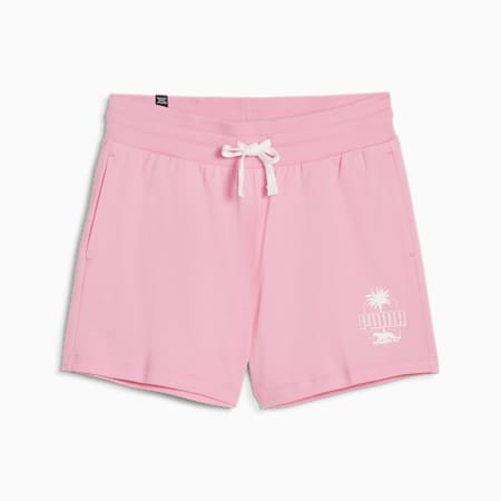 ESS+ PALM RESORT Women's Shorts, Pink Lilac, small