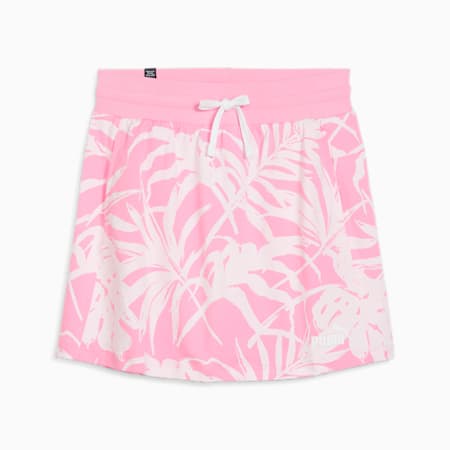 ESS+ PALM RESORT Women's Skirt, Pink Lilac-AOP, small