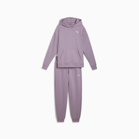 Loungewear Tracksuit Women, Pale Plum, small