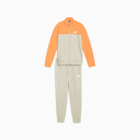 Woven Tracksuit Women, Desert Dust, small