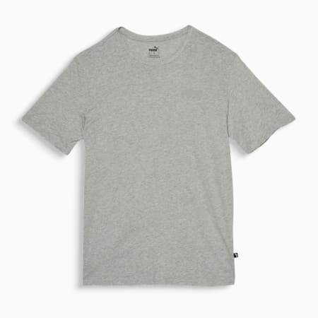 ESS Women's Small Logo Boyfriend Tee, Light Gray Heather, small-AUS