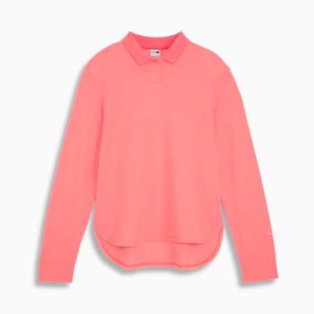 PUMA Classic Long Sleeve Tee, Passionfruit, small-IDN