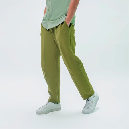 PUMA Tailored Pants, Olive Green, small-IDN