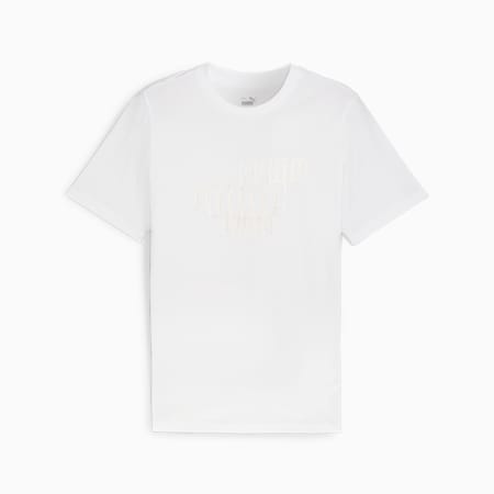 PUMA Logo Men's T-Shirt, PUMA White, small-PHL