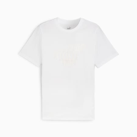 PUMA Logo Men's T-Shirt, PUMA White, small-SEA