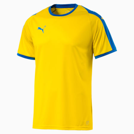 Football Men's LIGA Jersey, Cyber Yellow-Elec.Blue, small-SEA