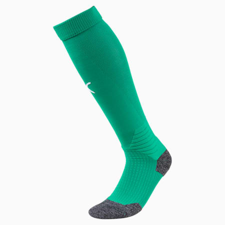 Liga Soccer Socks [1 Pair], Pepper Green-Puma White, small