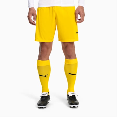 Football Men's LIGA Core Socks, Cyber Yellow-Puma Black, small