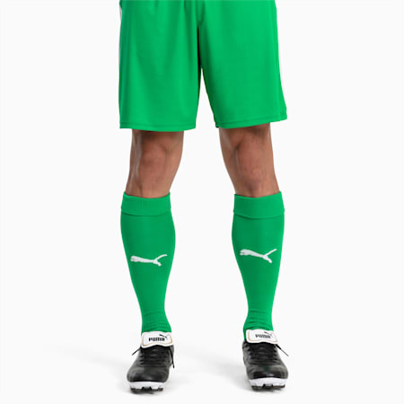 Fußball Herren LIGA Core Socken, Bright Green-Puma White, small