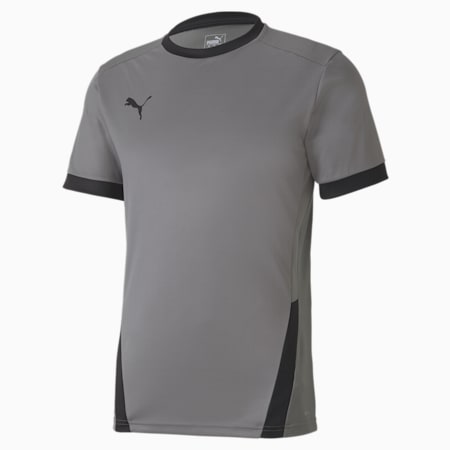 GOAL Crew Men's Jersey, Steel Gray-Puma Black, small-SEA